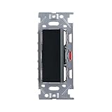 スガツネ工業 埋込シングルスイッチ ソフトブラック PXP-J-NKW01008-SB