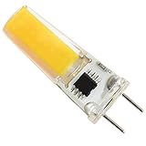 Pack 10,G8 LED Bulb Dimmable 110V 120V 130V AC 2.5W 300 Lumen COB 2508 SMD Silicone Daylight Chandel