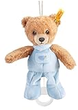 Steiff 20cm Sleep Well Bear Music Box (Blue) by Steiff