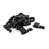 uxcell　ヒューズ　自動車のトラックバンヒューズ　ホルダーストレージ　端子台　ボックス　ブラック　15個入り