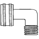 Anderson Metals 57469-0612 90 Degree Swivel Elbow 3/8x3/4 by Anderson Metals