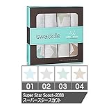 (エイデンアンドアネイ) aden+anais おくるみ スワドル aden+anis Single Swaddle Wrap 一枚単品　02スーパースタースカウト [並行輸入品]