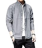 Avangly シャツ メンズ 長袖 オックスフォードシャツ ボタンダウンシャツ