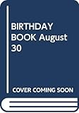 BIRTHDAY BOOK 8月30日