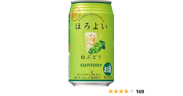 Amazon サントリー チューハイ ほろよい 白ぶどう 350ml チューハイ カクテル 通販