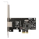Lovoski 新しい PCIE PCI-Expressx1　→ギガビット イーサネット RJ45 10/100/1000Mbps LAN ネットワーク カード