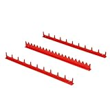 Ernst Manufacturing 6010-Red 20-Tool Screwdriver Rail Set by Ernst Manufacturing