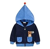 PANCY 子供服 パーカー スウェットパーカー フード付き 前開き ジャケット コート フーディ キッズ 子供 男の子 女の子 春秋 長袖 綿 おしゃれ カジュアル ファッション 可愛い 動物柄 熊