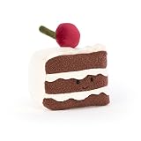 Jellycat プリティパティスリーガトーぬいぐるみ 3.5インチ - ペストリーぬいぐるみ - 素晴らしいギフトアイデア