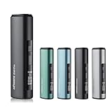 HITASTE E40 PRO アイコス イルマ テリア 互換機 連続50本 3200mAh バッテリー 加熱式タバコ スターターキット 電子タバコ 本体 ハイテイスト 液晶 ディスプレイ 温度調整可能 掃除不要 ニコチンタールゼロ リキッドなし (Black)