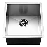 Houzer CTR-1700 Contempo Series Undermount Stainless Steel Bowl Bar/Prep Sink [並行輸入品]