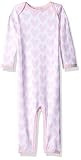 Coccoli Baby Girls' hearts Jersey Knit Cotton Modal Union Suit Pink hearts 1 Months [並行輸入品]