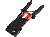 cnaweb rj11 / rj12 / rj45モジュラークリンプ/カット/ストリップツール