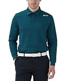 [スリクソン] 裏起毛 ボーダー柄 ヒートナビ 蓄熱保温 吸汗 ストレッチ ゴルフ 4FLS07M メンズ GR00(グリーン)