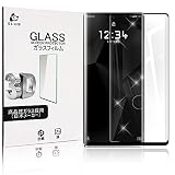 SLuB Galaxy A41 SCV48 / SC-41A ガラスフィルム【クリア】 Galaxy A41 3D全面保護 強化ガラスフィルム SC-41A 液晶保護フィルム SCV48 フィルム 画面保護シート 0.3mm超薄 硬度9H/高透過率/飛散防止/気泡ゼロ（ブラック）