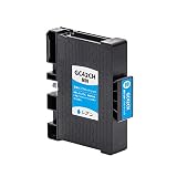 【SEASKY】 GC42CH シアン 顔料 単品 【Lサイズ】 リコー RICOH プリンター用 GC42 互換 インクカートリッジ 互換インク ICチップ付 残量表示機能付 プリンターインク ISO9001認証工場 SG 5200 / SG 5200 FT(フロント手差しモデル) (GC42 GC42H GC42KH GC42CH GC42MH GC42YH)