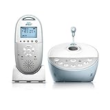Philips AVENT DECT Baby Monitor SCD580/01 with Starry Night Projector and Climate Alert