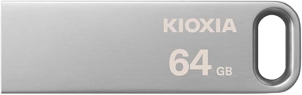 KIOXIA(キオクシア) 旧東芝メモリ USBフラッシュメモリ 64GB USB3.2 Gen1 最大読出速度100MB/s 国内サポート正規品 KLU366A064G - 1