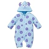西松屋 ディズニー 着ぐるみ長袖コンビドレス（モンスターズインク）【新生児50-60cm】 新生児 ブルー