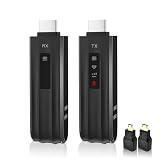 eppfun CS200C ワイヤレスHDMI 1080P 無線化 送受信機セット 無線 HDMI トランスミッター & レシーバー 50m 安定転送 映像音声同期出力 4台増設可能 PC、ノートパソコン、テレビ、プロジェクター、カメラ、 監視カメラ用