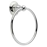 Delta Faucet 78446 Porter Towel Ring Polished Chrome [並行輸入品]