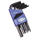 WILLIAMS HEX KEY SET SHORT 9 PCS (10509) ヘックスキーセット ショート MM 9本 JHW10509