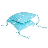 Lovoski ベビーベット用　ベビーカー　コットン　バンパー　ガード　ピロー　枕　まくら　ソフト　全5色 - ツリー柄