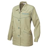 AITOZ(アイトス) #AZ-817 レディース長袖スモック【秋冬】帯電防止 作業服 アースグリーン 3L