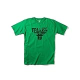フォールン FALLEN スケボー キッズTシャツFeedback TeeグリーンNO7 XL(ユース)