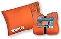 Klymit ドリフトキャンプ枕 細断メモリーフォームトラベルピロー リバーシブルカバー付き アウトドア用 オレンジ L