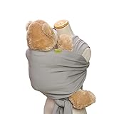 ［ボバ］ Boba ボバラップ バンブー 抱っこ紐 ライトグレー [並行輸入品]