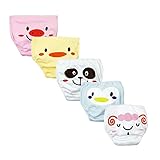 (ビッグエレファント) Big Elephant　ベビー用　女の子　男の子　下着　可愛い　ダック　ぶた　パンダちゃん　うさぎちゃん　ペンギン　ベビーパンツ　ブリーフ　90　100　110　120　13