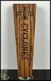 Iowa State CyclonesソリッドOak Engravedタップハンドル