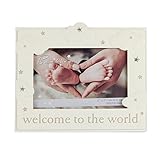 Oaktree Gifts Resin Cloud Pattern baby Photo Frame 6 x 4 [並行輸入品]