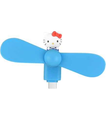 Amazon.co.jp: サンリオ(SANRIO) 卓上扇風機 ハローキティ 本体:ABS