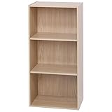 D2オリジナル　可動棚カラーボックス　3段　ナチュラル