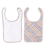 (バーバリー) BURBERRY コットン ツーピース ベイビー ギフトセット ビブ セット