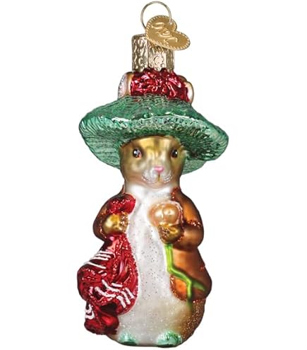 Amazon.co.jp: Old World Christmas ピーターラビット ガラス吹き