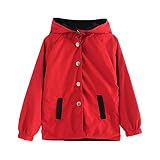 Chaufly 子供服 キッズ 女の子 コート フード付き 裏地 かわいい チェック 柄 トレンチコートナイロン 両面 コート襟 フード 付き ジャケット