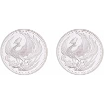 Amazon.co.jp: Anfang 日本金貨 鳳凰 菊花紋章 コイン メダル レプリカ
