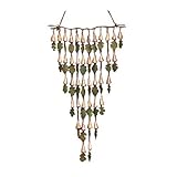Ancient Graffiti Large Verdigris and Copper Shimmering Bells Leaves