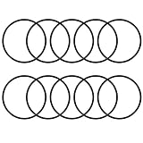 uxcell Oリング オーリング ゴムパッキン シーリングガスケット ニトリル ゴム製外径87mm内径80mm幅3.5mm メトリック 10個入り