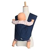 tacmamy(タックマミー) 抱っこひも シンプル無地 綿麻 日本製 全9色 (XL, ネイビー)