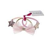 Rockahula Kidsロッカフラキッズ/H558Pグリッタースターヘアゴムセット/ピンク