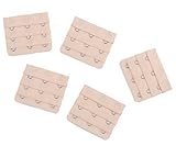 (ビグッド)Bigood ジャー延長 調整ホック アンダー補助 3段 20枚セット マタニティ ブラホック 脇肉スッキリ 肌色