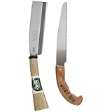 万能鉈二丁差 (サヤ付) 刃長：鉈18cm (両刃) 鋸18cm W-NN18