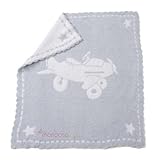 Barefoot Dreams CozyChic Scalloped Receiving Blanket by Barefoot Dreams [並行輸入品]