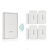 Zmodo Beam - Smart Home Hub/ WiFi Range Extender All-in-one Combination and Door / Window Sensors (4