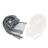 Baosity 2個　ブランケット　赤ちゃん　ベビーラップ　出産祝い　記念写真　小道具　モヘア ニット生地　おくるみ　