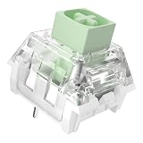 Kailh Box ヘビーイエロースイッチ DIYメカニカルキーボード用 3ピン/70gf リニア/RGB/LED/IP56 防水&防塵/長寿命スイッチ(イエロー、36個)